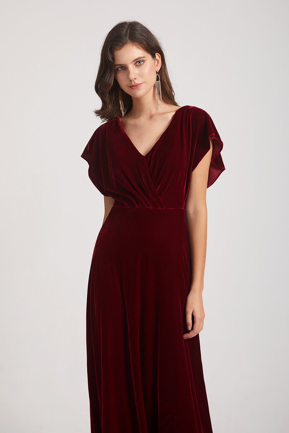 Velvet Bridesmaid Dresses UK