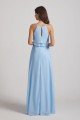Jewel Ruffle Tiered Sleeveless Chiffon Maxi Dress UK