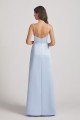 V-Neck Spaghetti Straps Sexy Bridesmaid Dress with Front Slit UK