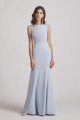 Jewel Sleeveless Open Back Trumpet Gown UK