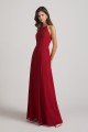 Halter Chiffon Maxi Dress with Side Slit UK