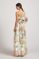 Strapless Sweetheart Floral Bridesmaid Dress UK