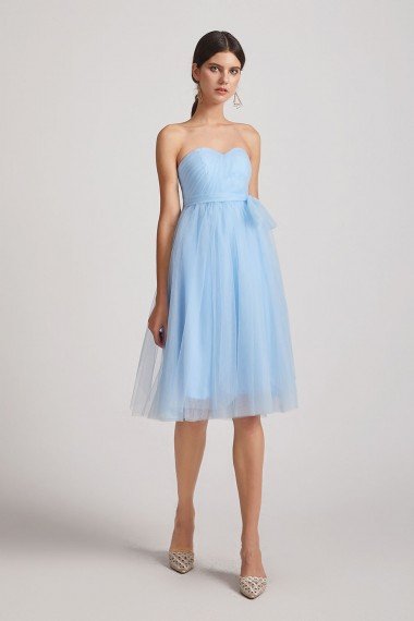 Short Tulle Sweetheart Bridesmaid Dress UK