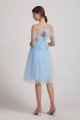 Short  Tulle Sweetheart Bridesmaid Dress UK