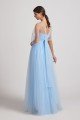 Strapless Sweetheart Floor Length Tulle Bridesmaid Dress UK
